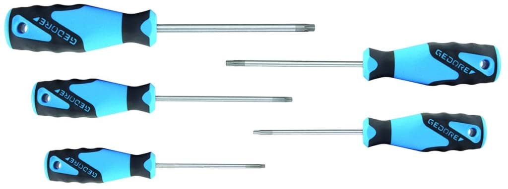 Bild von Gedore - 3K-Schraubendreher-Satz 5-tlg TORX T10-T30