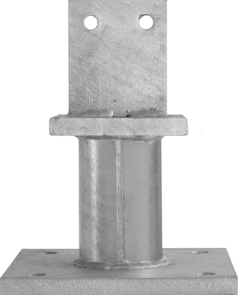 Bild von GH-Stützenfuß Typ T05 auf Beton, 90x105mm, Rohr 70x148mm