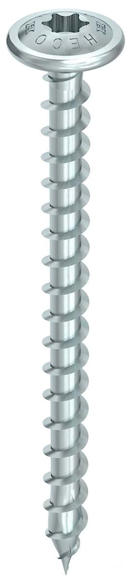 Bild von HECO-TOPIX-plus - 6,0x50 - (TX30) Tellerkopf - Stahl vz blau  var. Vollgewinde (VE 200)